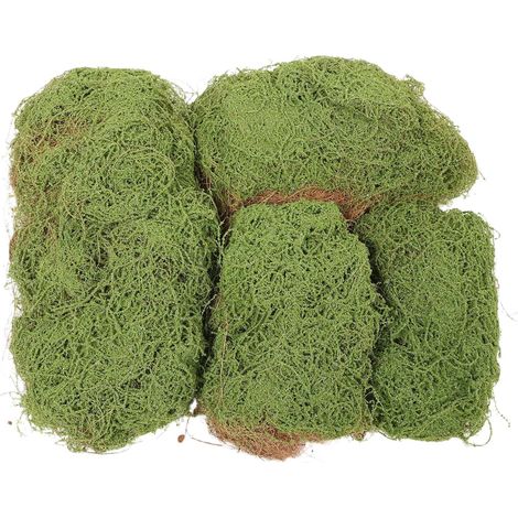 Lot De 4 Pierres Décoratives en Mousse Artificielle Aspect Réaliste Idéales pour Rocaille Ces Pierres Artificielles De Couleur Vert Clair Peuvent Servir De Décoration (1/5)