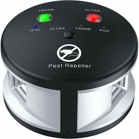 Répulsif À Ultrasons - Pour Souris Rats Rongeurs Écureuils - 3 Modes De Fréquence - Intérieur Extérieur - 1 Pièce (1/5)