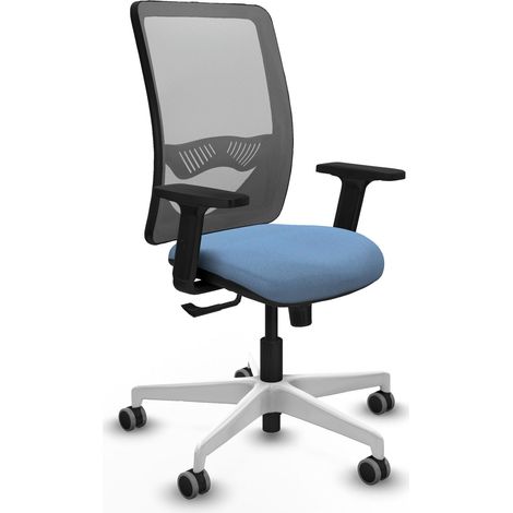 Silla de oficina piqueras y crespo Zulema gris tela ergonómica (1/2)