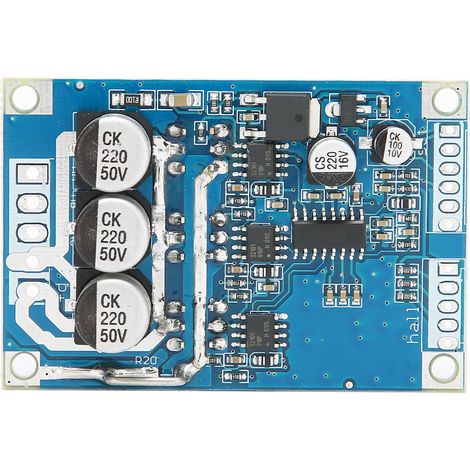 Carte de commande de moteur sans balais BLDC équilibrée avec capteur Hall et accessoires électriques DC12V-36V