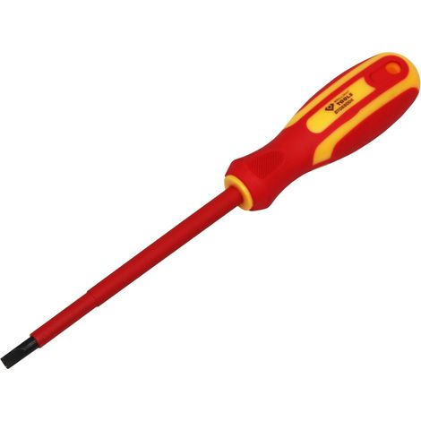 Brilliant Tools BT068004 VDE Schraubendreher Schlitz 5,5 x 125 mm (1/4)