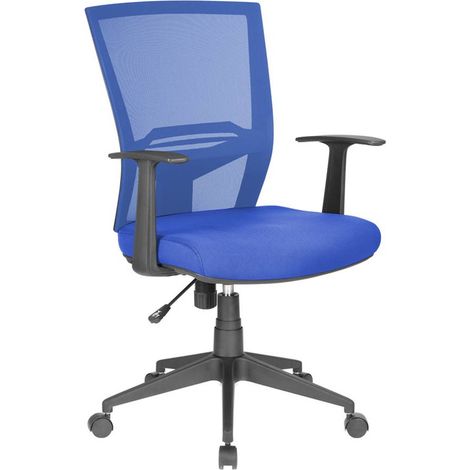 Silla con Ruedas - Sillón de Oficina Negro