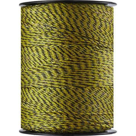 Fil de Clôture Électrique - 1026 m Corde en Fibre PEHD Tissée et (1/5)