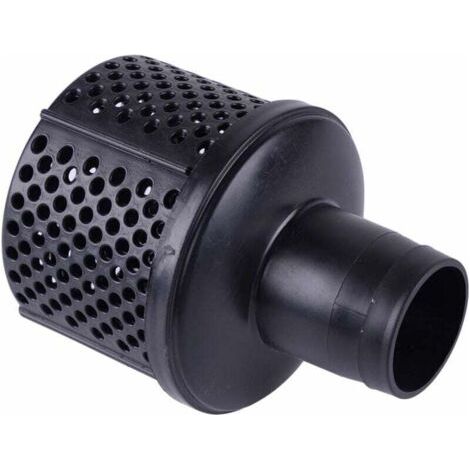 Lot de 2 filtres pour pompe d'aspiration – Évacuation des eaux usées – ABS haute qualité – 2 pouces pour inondation