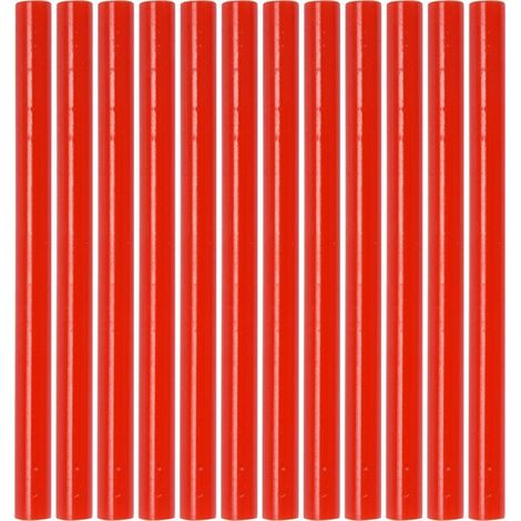 Heißkleber 7,2 x 100 mm, 12 Stück, rot, YT-82442, Yato (1/3)