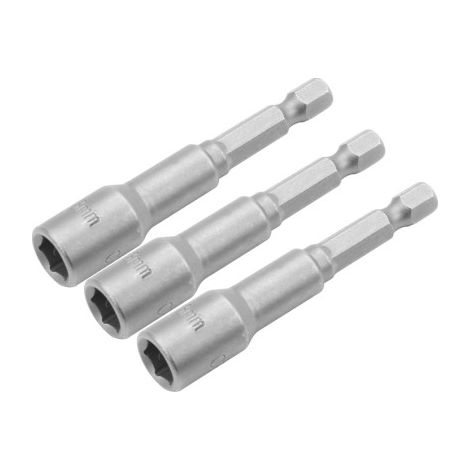 Juego 3 piezas vasos hexagonales magnéticos Tolsen - 11mm (1/2)