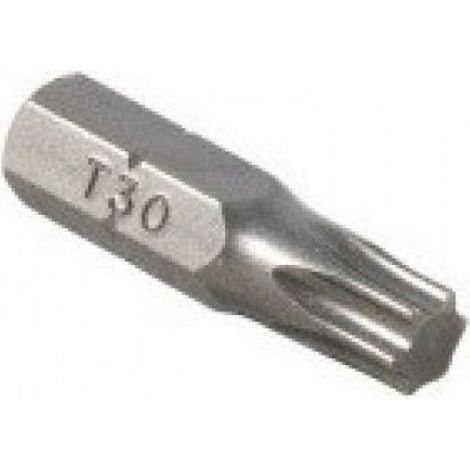 Embout Torx - T15 - 30 mm - Tige Hexagonale 1/4 Pouces - 1 Pièce
