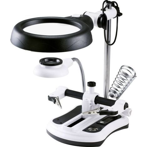 Lampe loupe LED Grossissement: 2.5 x, 5 x, 6 x, 10 x (1/3)