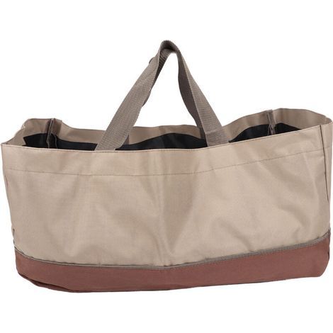 Sac de transport pour bûches en tissu Oxford 600D – Grande capacité, léger et pliable, idéal pour le rangement extérieur (1/5)