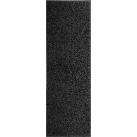 Paillasson lavable Noir 60x180 cm (1/5)