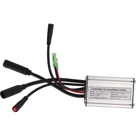 Contrôleur Sinusoidal 36V 48V 15A pour Moteur Brushless 250W - Kit Conversion Vélo Électrique (1/5)