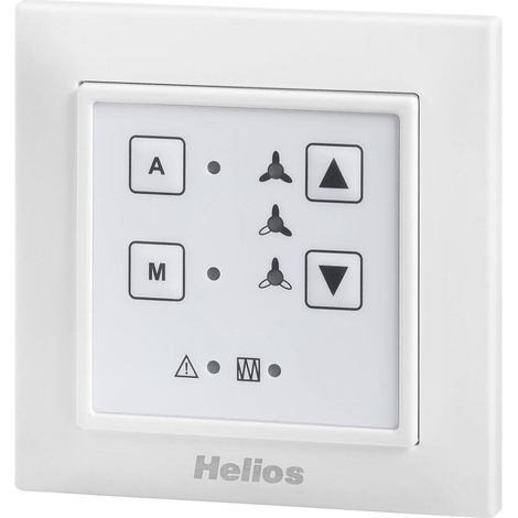 Helios KWL-MZB-BE MultiZoneBox Bedienelement ECO 3-stufig mit LED, UP-Version