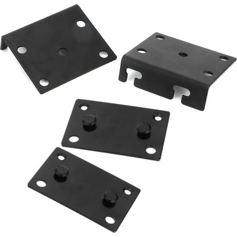 Charnière de lit, support, quincaillerie de meubles en fer, raccords de connexion pour têtes et pieds de lit