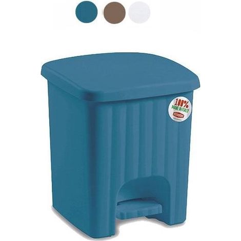 Poubelle à pédale Mini Tortora L 4,5 Stefanpl