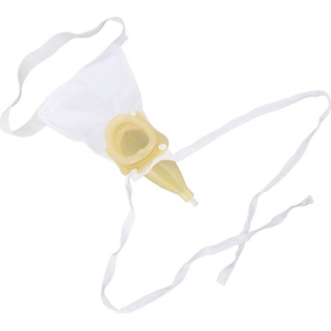Collecteur d'urine en silicone réutilisable et portable, poche de recueil d'urine pour homme, femme et personne âgée (1/5)