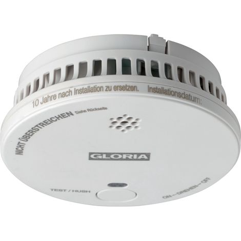 Gloria R1 Rauchwarnmelder batteriebetrieben (Ø x H) 100 mm x 33 mm (1/5)