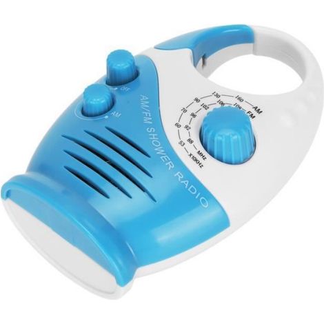 Radio Portable - TMISHION - Radio De Douche - AM FM - Conception Imperméable - Haut-Parleur Intégré multicolore RADIO CD (1/4)