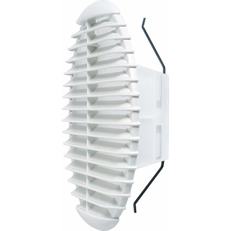 GRIGLIA AERAZIONE PLAST C/MOLLE+ZANZ D 125/160- 4,0 pz