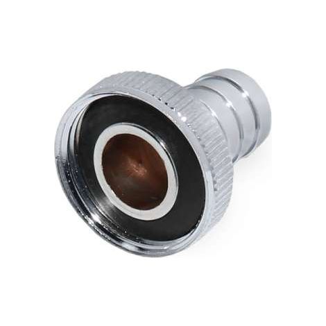 Schlauchverschraubung messing verchromt Schlauchtülle 1/2" G 3/4" Überwurf für Auslaufventil