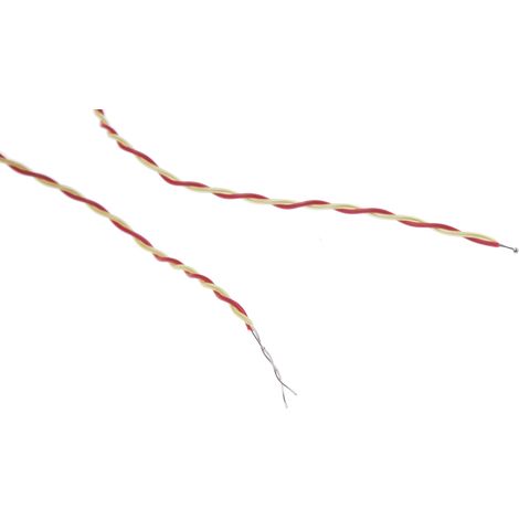Thermocouple type K Ø 1/0.2mm, L 10m, +250°C max à Câble ( Prix pour 1 )