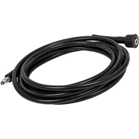 Tuyau d'arrosage haute pression 5m caoutchouc, pistolet de lavage auto, raccord M22 40MPa 5800psi, accessoire remplacement domestique robuste (1/5)