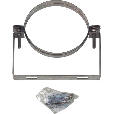 Vaillant Außenwandhalterung 160 mm 50 bis 90 mm verstellbar, Edelstahl, 0020106400