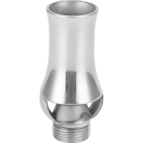 Buse de fontaine en acier inoxydable et cèdre, tête de pulvérisation réglable, filetage mâle G3/4, arroseur de bassin (1/4)