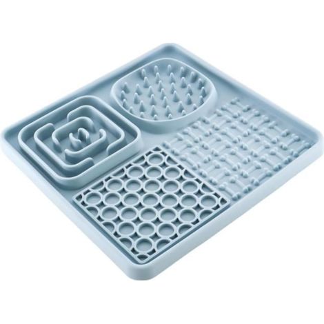 Tapis de Lechage Chien, Tapis de Lechage pour Chien Ventouse, Convient pour Les Collations pour Chiens et Les Aliments pour Chats (1/4)