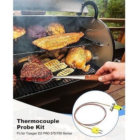 Hochwertiges Thermoelement-Sondenset, kompatibel mit den Grills Traeger D2 PRO 575/780 und Ironwood 650/885 (ersetzt Set-Nr. KIT0422) (1/3)