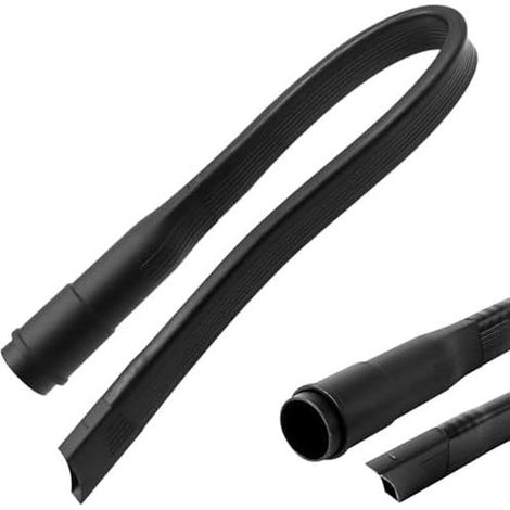 Suceur Aspirateur Universel 64cm Embout Suceur Aspirateur Flexible Suceur Plat Aspirateur pour 35/32 mm Buse Plate Aspirateur Extra Long pour Nettoyer sous les Meubles, Sièges de Voiture (1/5)