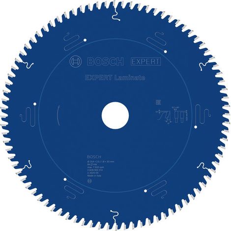 Bosch EXPERT Laminate Circular Saw Blade 254 x 2.5/1.8 x 30 mm T84 2608902213
