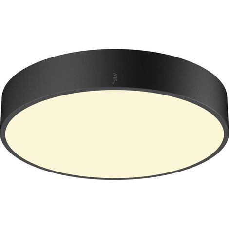 Applique et plafonnier MEDO® PRO 40 intérieur rond noir LED 19W IP 50 - SLV - 1007298