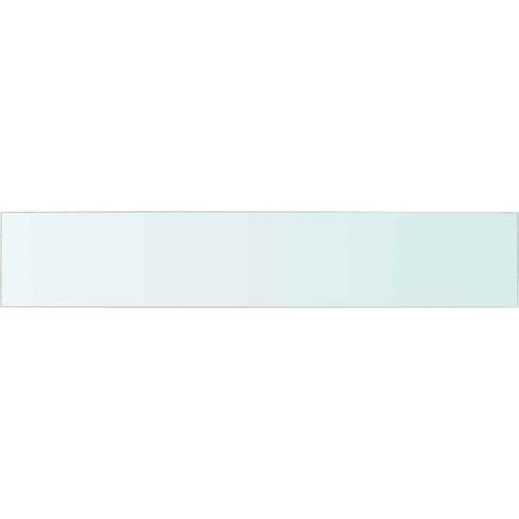 Maison Exclusive - Regalboden Glas Transparent 80x15 cm