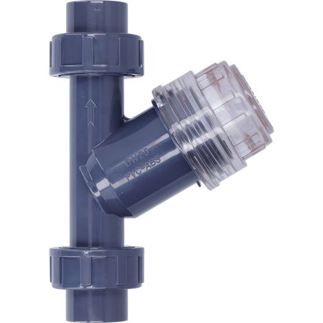 Drip Irrigation Filter PVC Stable Durable Low Resistance Convenient Irrigation Water Pipe Filters