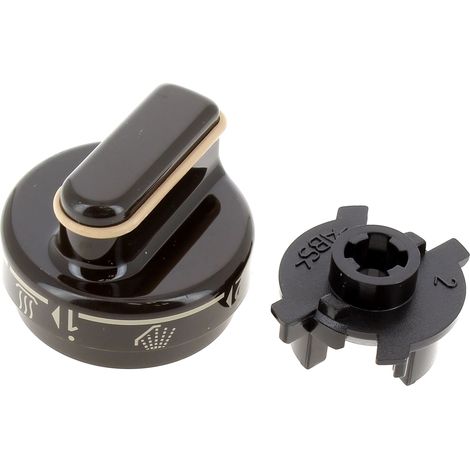Manopola del programmatore da 1 a 3 marrone per lavastoviglie bauknecht