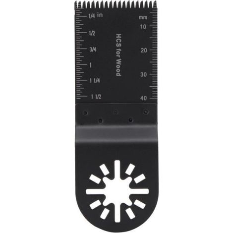 kit de lame de scie oscillante Lame de scie oscillante en acier à haute teneur en carbone pour couper le bricolage scie (1/4)