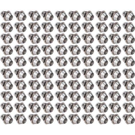 Lot de 100 supports pour LED 3mm, légers et portables, fabrication précise, installation facile (1/5)
