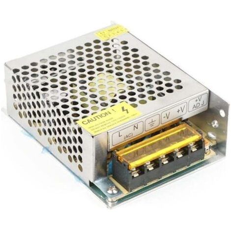 Convertisseur de Commutation 12V 5A - Transformateur 60W AC110V/220V pour CCTV, Radio, Projets Informatiques, LED Ruban (1/5)