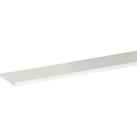 Primo Abdeckleiste 250 cm 44 x 4,5 mm weiß Leisten (1/2)
