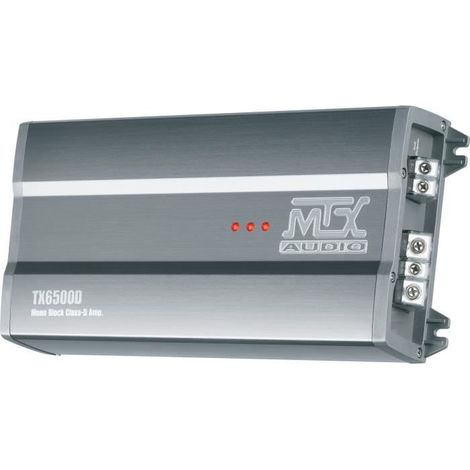 MTX TX6500D Autoverstärker Klasse-D 1x500W RMS 2 Fernbedienung EBC variable Filter