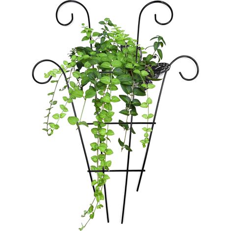 Treillis de jardin en acier inoxydable pour plantes grimpantes, support pour plantes grimpantes (1/5)