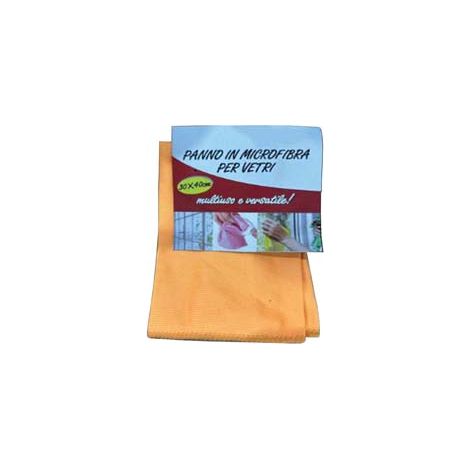 PANNO IN MICROFIBRA PER VETRI- - cm.30x40 - 12 pezzi XTRA