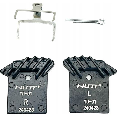 Pastiglie freno Nutt con radiatore per Hiley Tiger 10 (1/4)