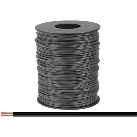 Donau Elektronik 114-11-100 Litze 2 x 0.08 mm² Schwarz 100 m (1/2)