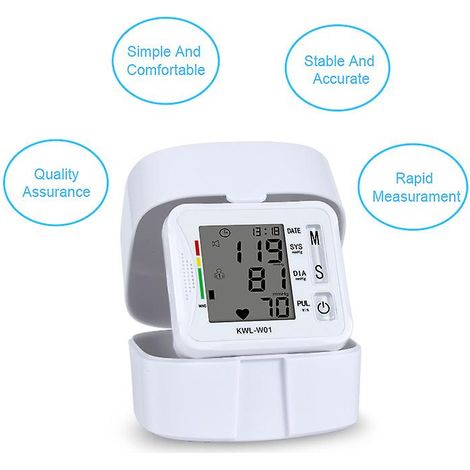 Tensiomètre portable automatique avec détection des arythmies et brassard ajustable (1/5)