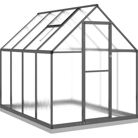 Maison Exclusive - Telaio Serra con Base Antracite 224x169x202 cm in Alluminio