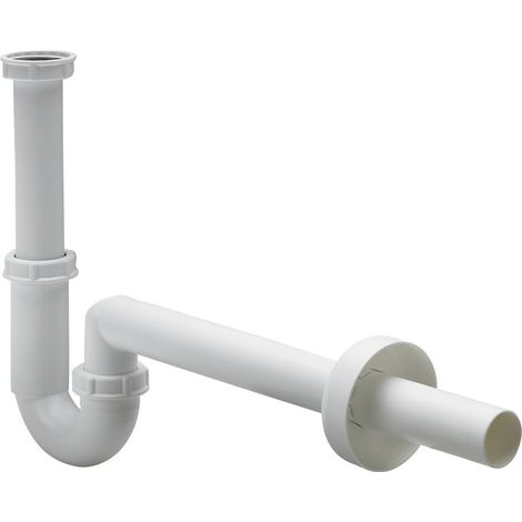 Röhrengeruchverschluss 5611K in G1 1/4 x 40mm Kunststoff weiss (1/3)