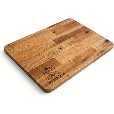 Planche à découper en Acacia, L.37 × l.24 cm, Ep. 18 mm (1/5)