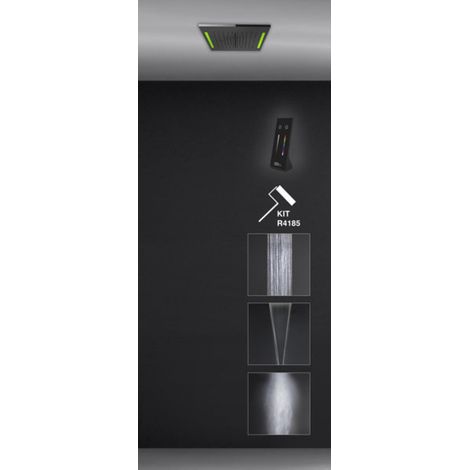 Gessi Colour, système de douche encastré multifonctions, 350x350