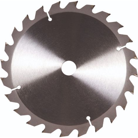 Ferm – Lame de scie circulaire 185mm T24 – CSA1007 – Pour bois dur et teck – Axe de 20mm – Compatible CSM1033 et CSM1039